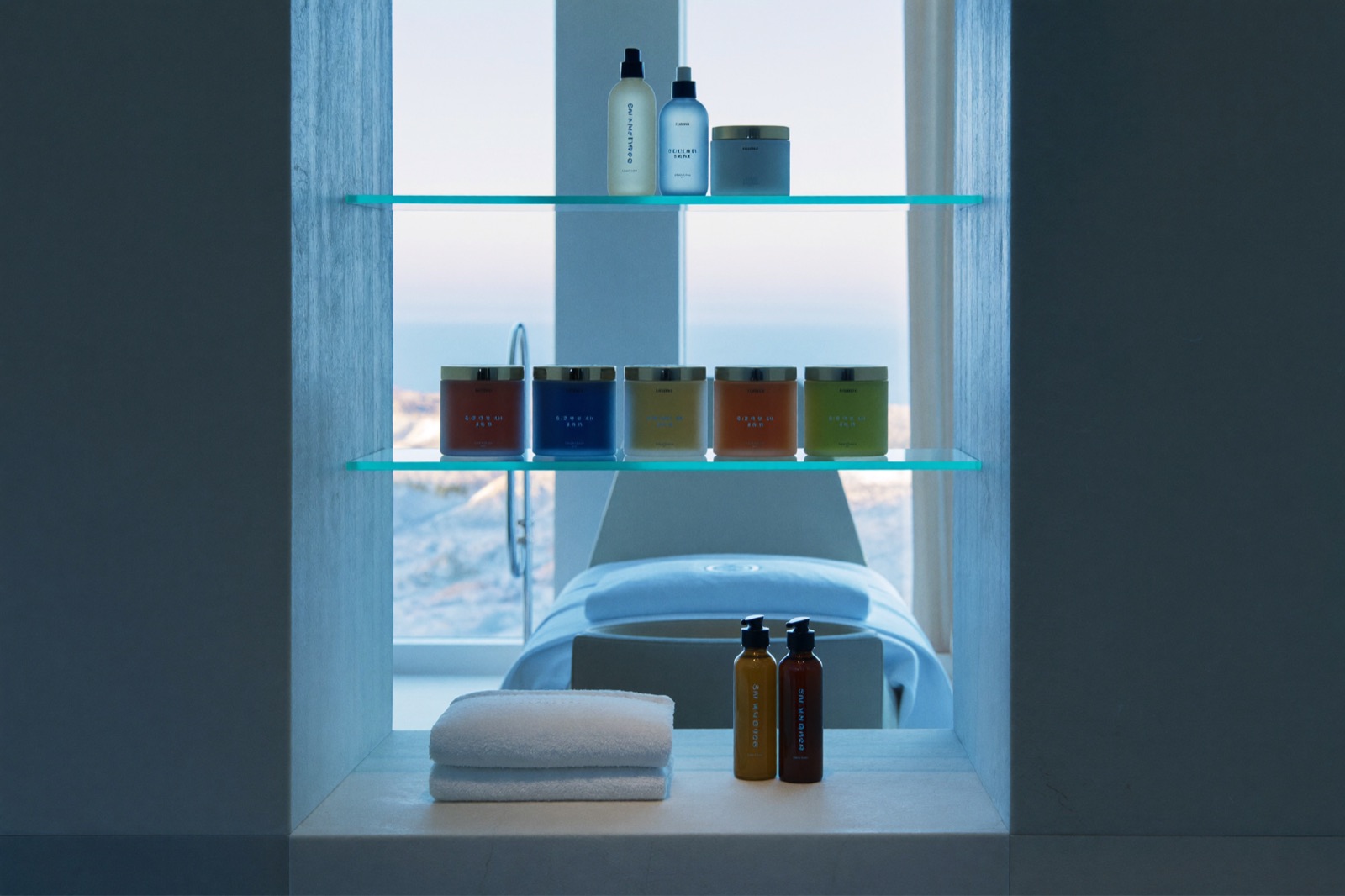 Curated supplement shelf